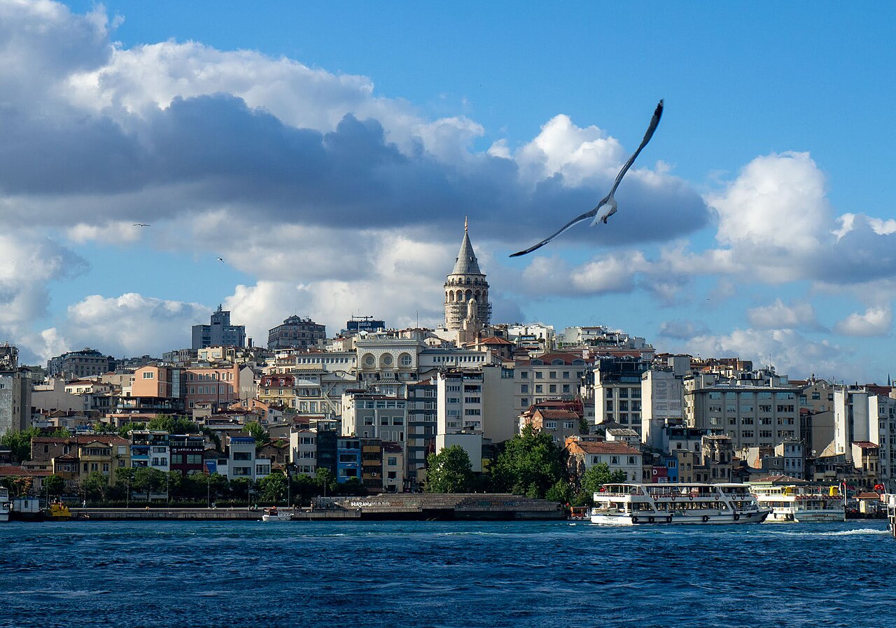 Golden Horn Istanbul skyline